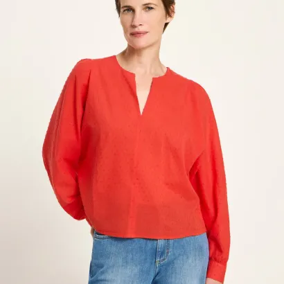 lanius 225 14491 00 368 red alert 34 strukturbluse mit kraeuseln 02x crop center lanius 225 14491 00 368 red alert 34 strukturbluse mit kraeuseln 02x crop center