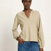 lanius 225 14496 00 262 stone 34 blusenshirt 02x crop center lanius 225 14496 00 262 stone 34 blusenshirt 02x crop center